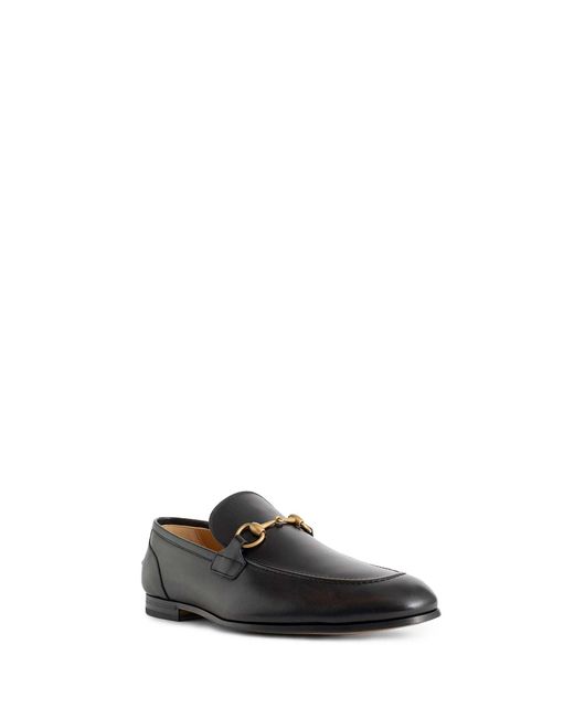 Gucci Black Jordaan Loafers for men