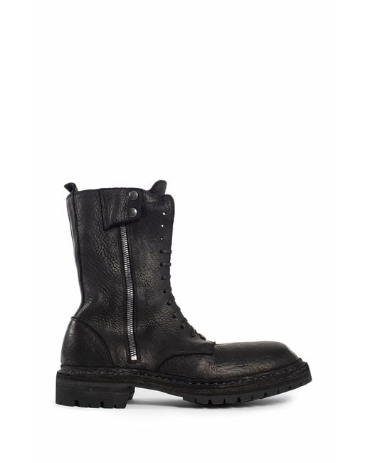 Guidi Black Boots for men