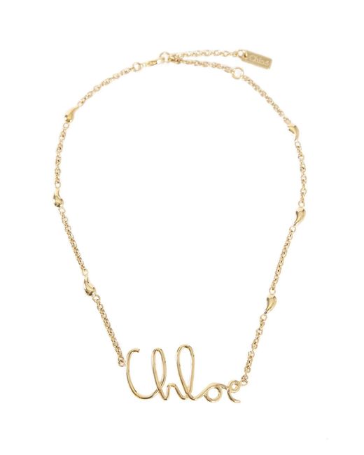 Chloé Metallic The Iconic Necklace