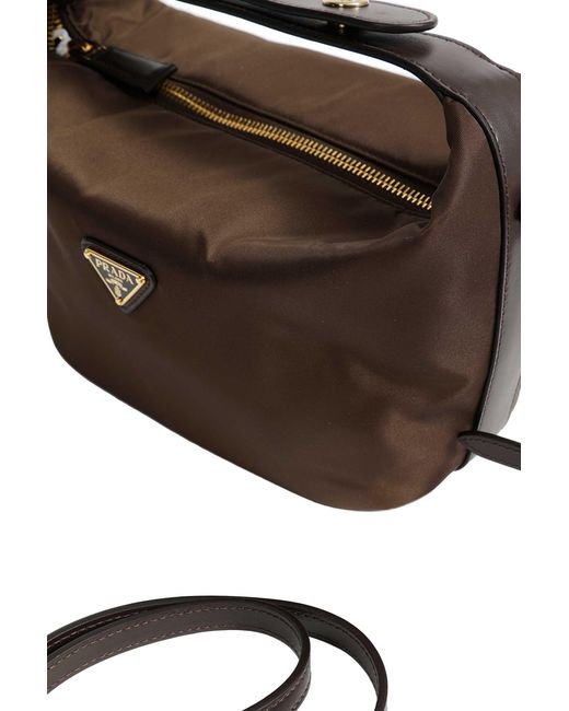 Prada Black Chérie Re-Nylon Mini Bag