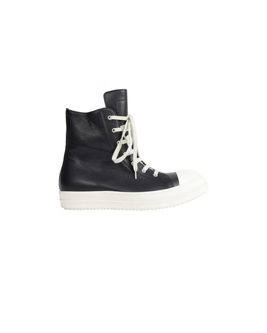Rick Owens Black Temple Sneaks Sneakers for men