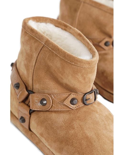 Balenciaga Natural Alaska Soft Boots