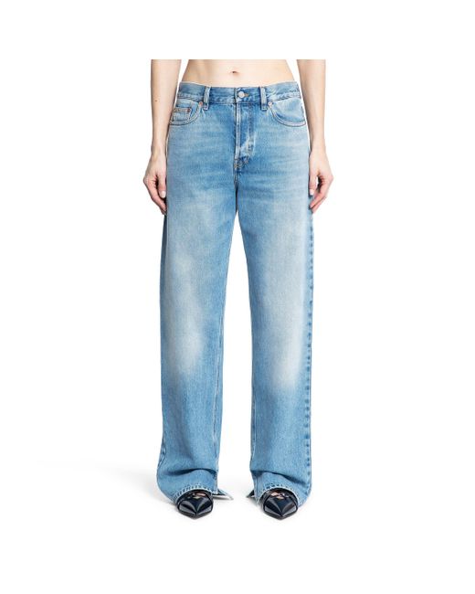Gucci Blue Cotton Jeans Denim