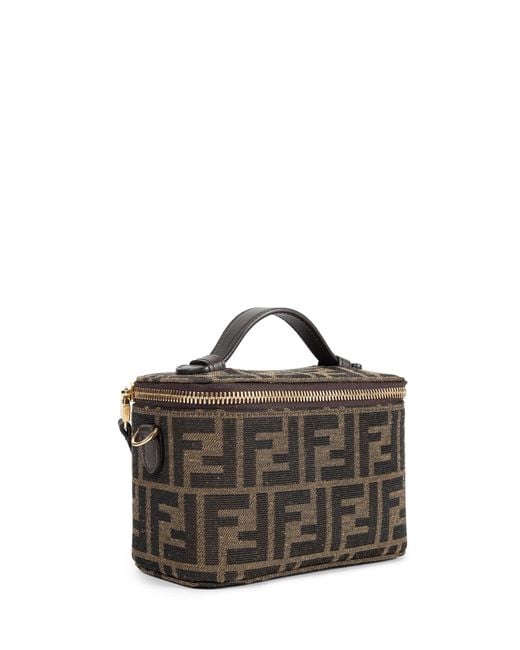 Fendi Brown Vanity Ff Mini Bag