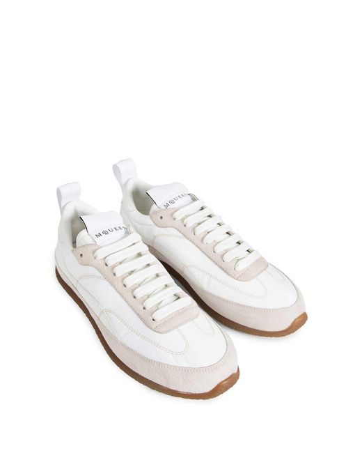 McQueen White Ec1 Sneakers
