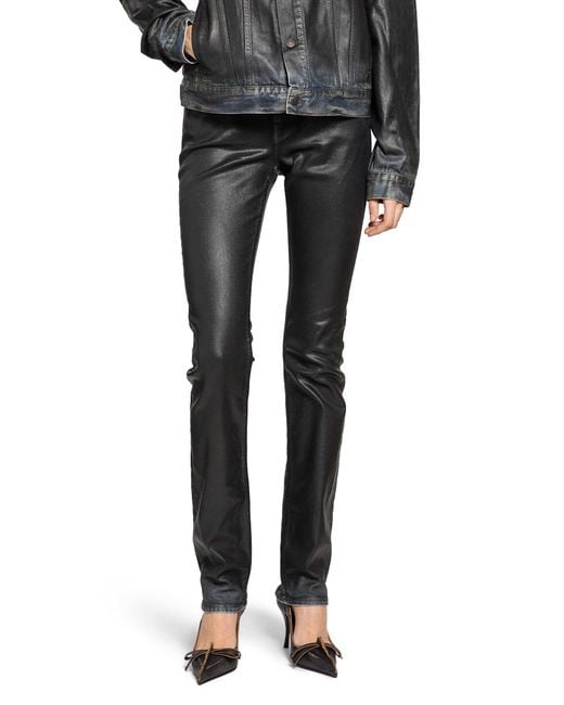 Acne Black Skinny Fit Jeans 2013