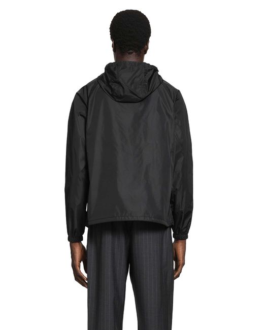 Burberry Black Clapton Windbreaker for men