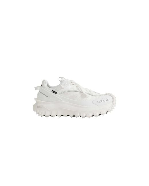 Moncler White Trailgrip Gtx Sneakers for men