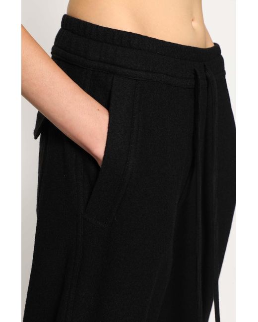 Thom Krom Black Wool Sweatpants
