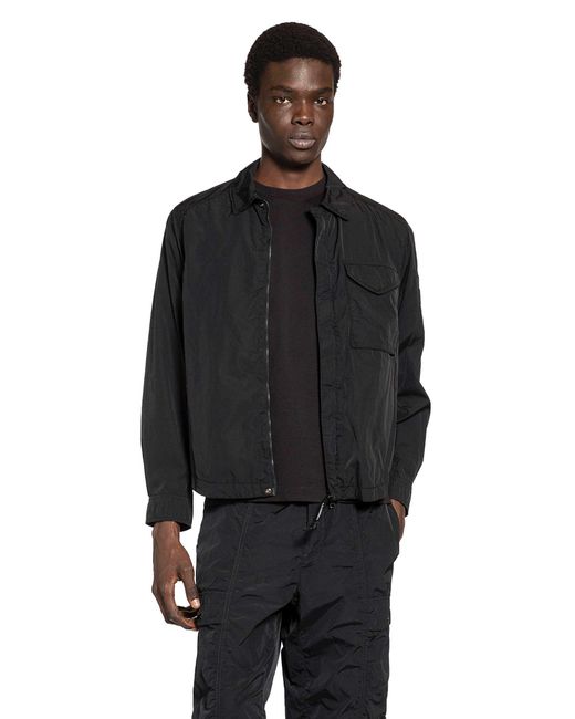 C P Company Black Chrome-R Lens Overshirt for men