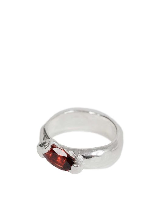 SIMUERO White Enero Ring