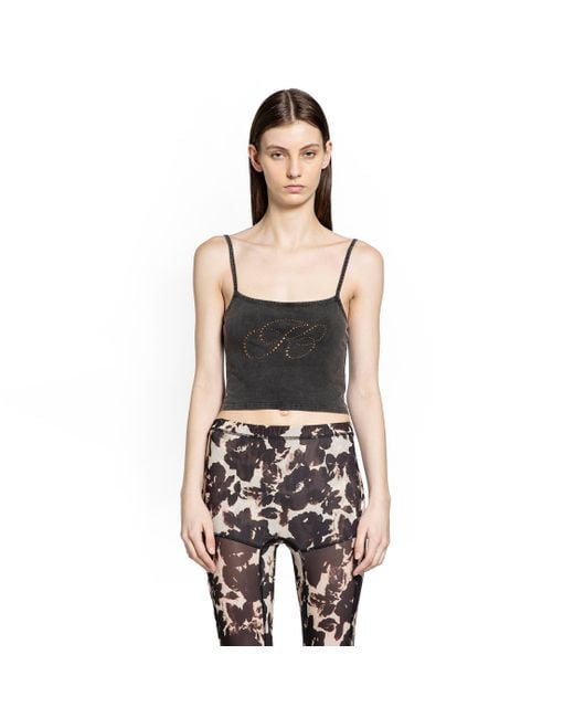 KNWLS Black Cally Cami Top