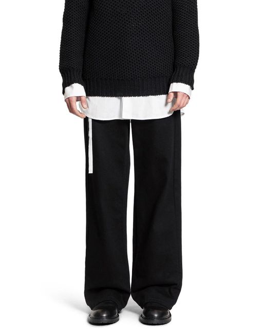 Ann Demeulemeester Black Claire 5-Pockets Comfort Jeans