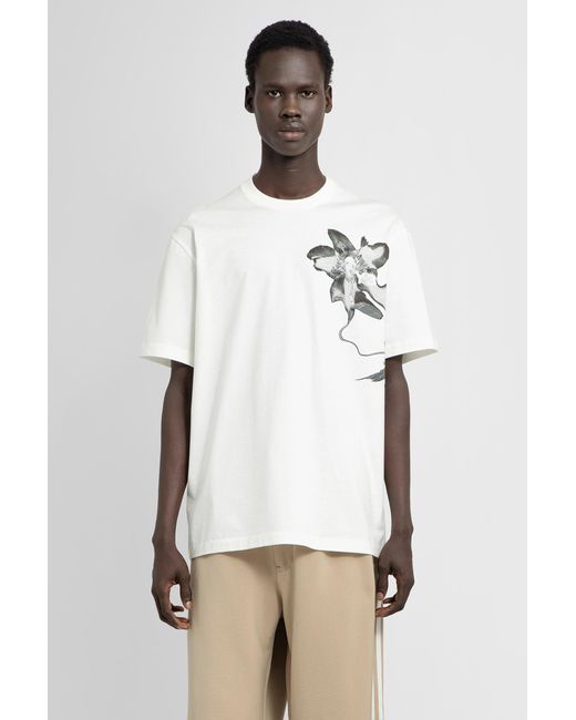 Y-3 White T-shirts for men