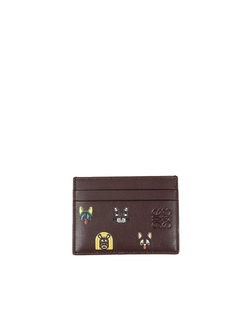 Loewe Brown Studio Ghibli Card Case for men