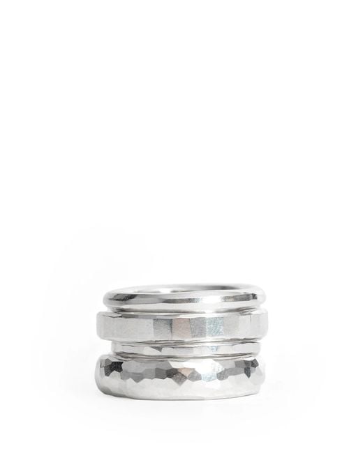 Werkstatt:münchen White Rings for men