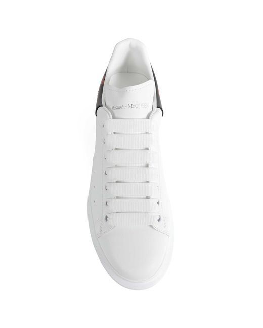 McQueen White Oversized Sneakers