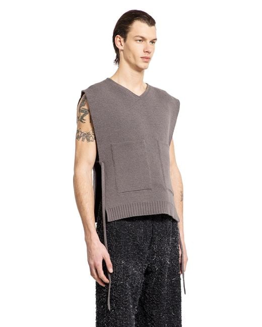 Craig Green Purple Tape Knit Vest for men