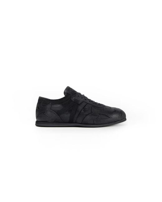 Ann Demeulemeester Black Milton Low-Top Boxing Sneakers for men