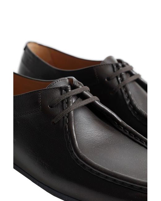 Jil Sander Black Hood Lace-Up Shoe for men