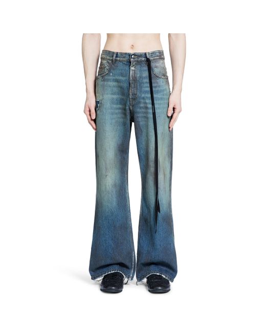 Ann Demeulemeester Blue Modest Bootcut Jeans for men