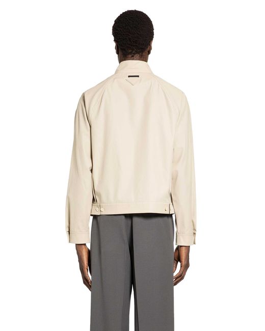 Prada Natural Harrington Jacket for men