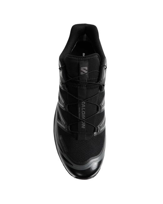Salomon Black Xt-6 Gore-Tex Sneakers for men