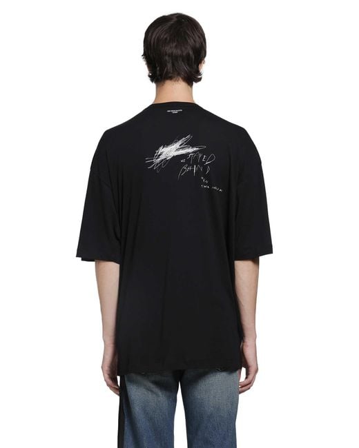 Ann Demeulemeester Black Dieter Comfort T-Shirt for men