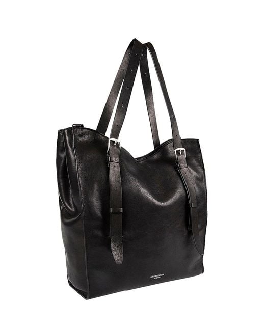 Ann Demeulemeester Black Akim Medium Shoulder Bag for men