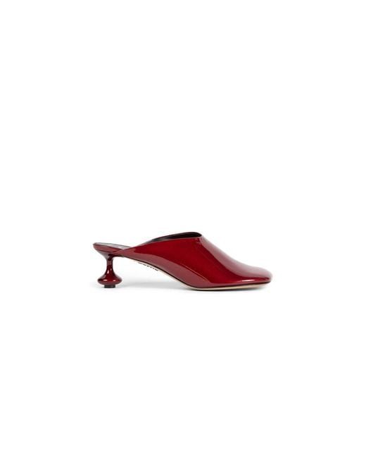 Loewe Red Toy 45 Mules