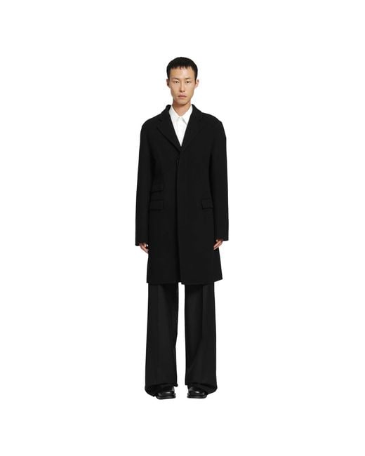 The Row Black Zori Coat for men