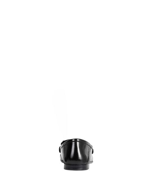 Marni Black Leather Tassel Loafers for men