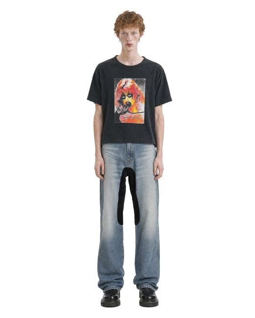 Marking Distance Black Accident Tee for men