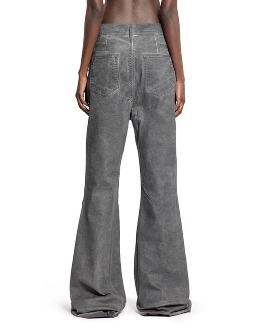 Rick Owens Concordians Bolan Bootcut in Gray | Lyst