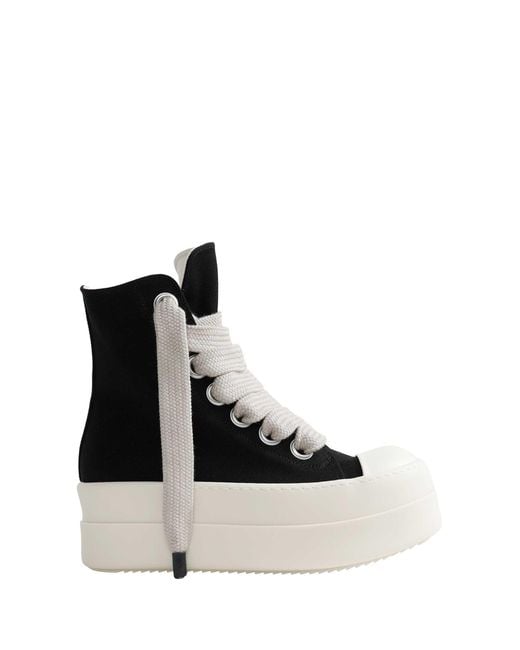Rick Owens Black Tower Mega Bumper Sneakers for men