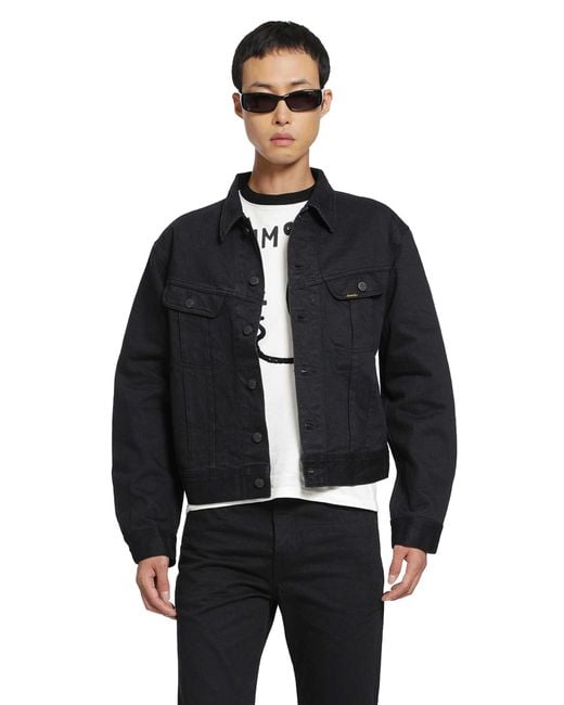 Kapital Black 14Oz Denim Westerner Jacket for men