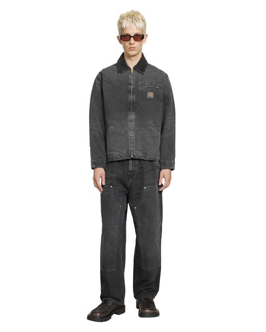Carhartt Gray Og Detroit Jacket for men