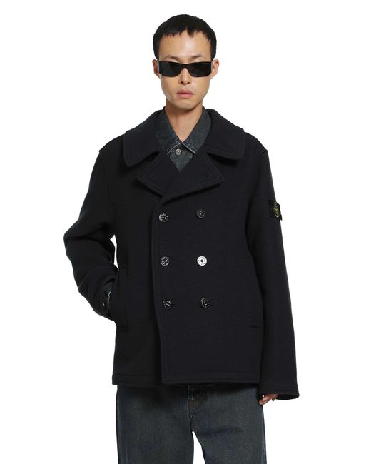 Stone Island Black 4100040 Jacket for men