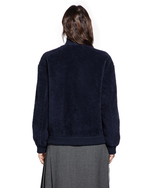 Prada Blue Fleece Jacket