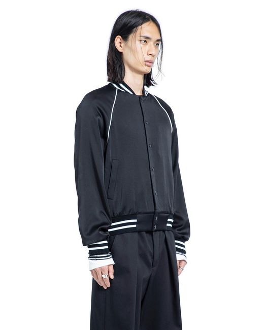 Ann Demeulemeester Blue Esko Bomber for men
