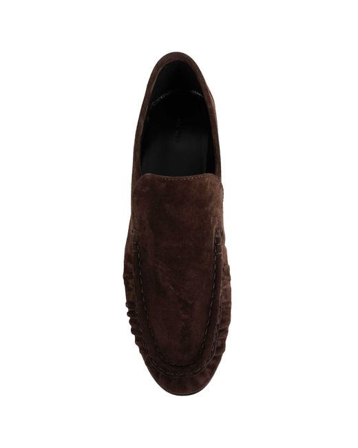 The Row Brown Soft Mocassin Two Loafers