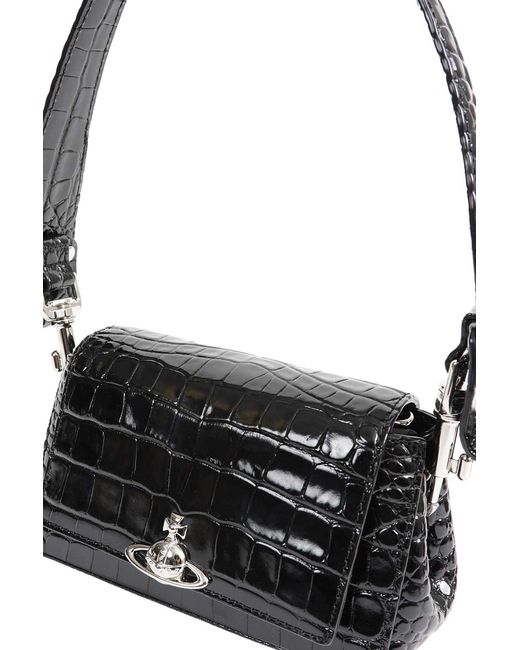 Vivienne Westwood Black Hazel Small Handbag