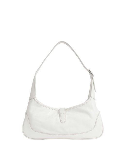 Gucci White Jackie Slim Medium Shoulder Bag
