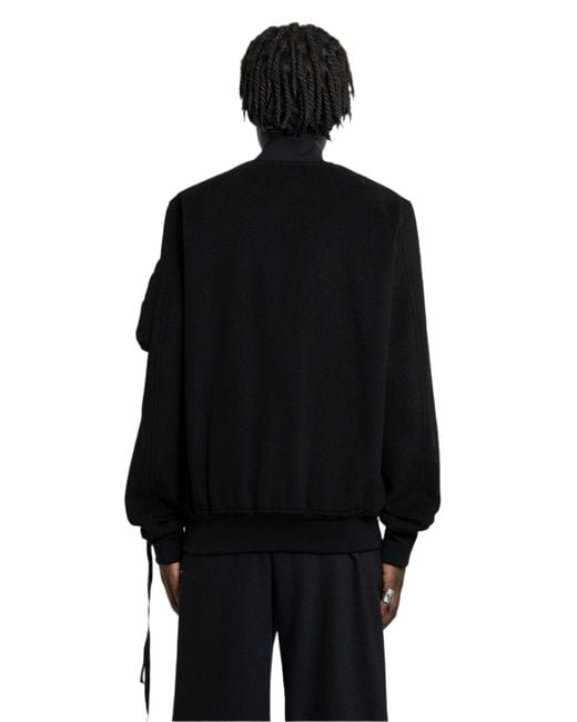 Ann Demeulemeester Black Jackets for men