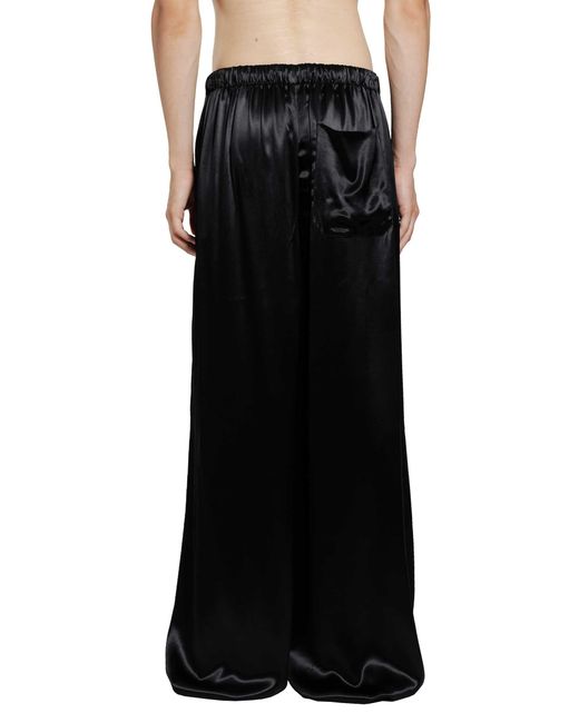 Ann Demeulemeester Black Albertus Relaxed Lounge Pants for men