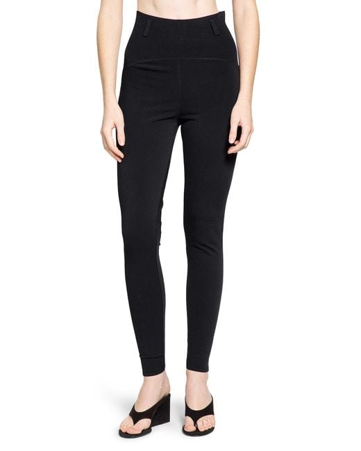 Alaïa Blue Rib Leggings