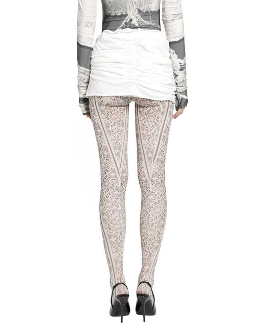 Dilara Findikoglu White Spell The Words Skirt