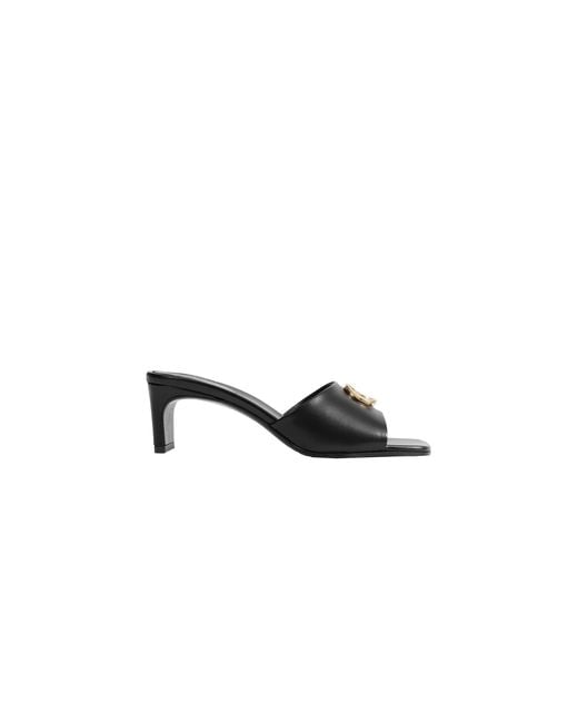 Gucci Black Double G Slide Sandals
