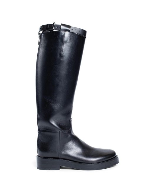 Ann Demeulemeester Black Boots