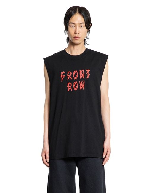 44 Label Group Black 44 Drip Sleeveless Tee for men